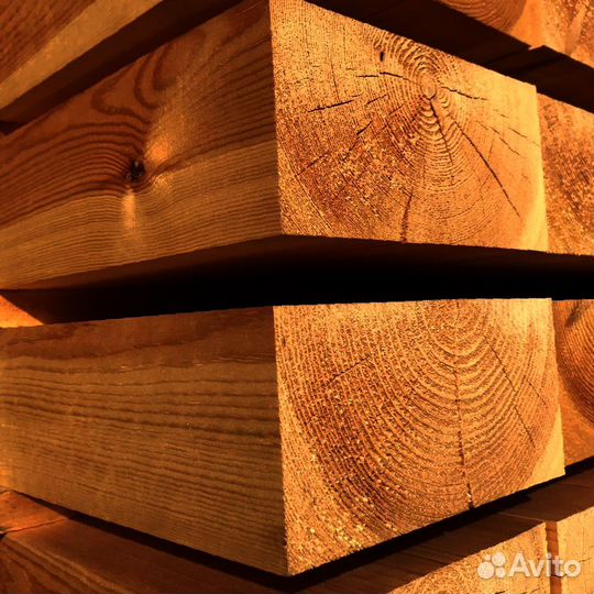 Наружные постройки с лиственничным брусом