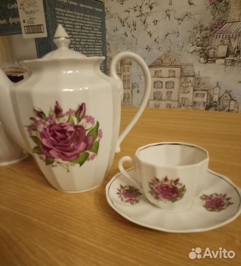 Кофейный сервиз Вербилки/новый