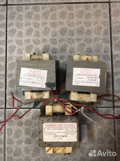 Трансформатор силовой для свч
