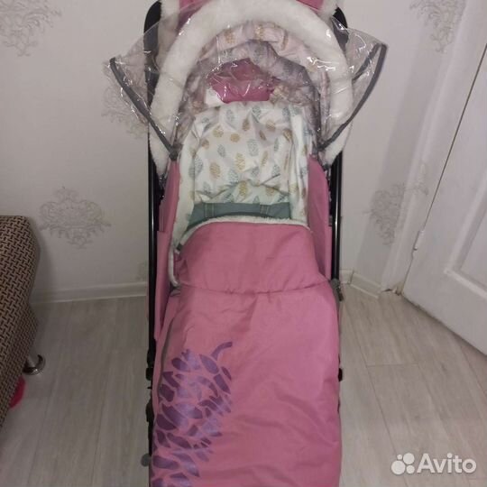 Детские санки коляска 