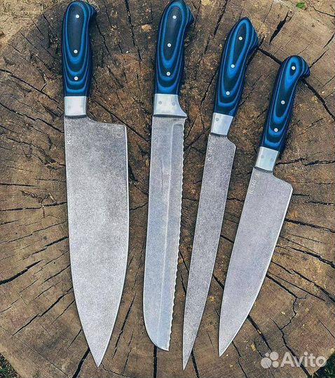 Кухонный нож ручной работы