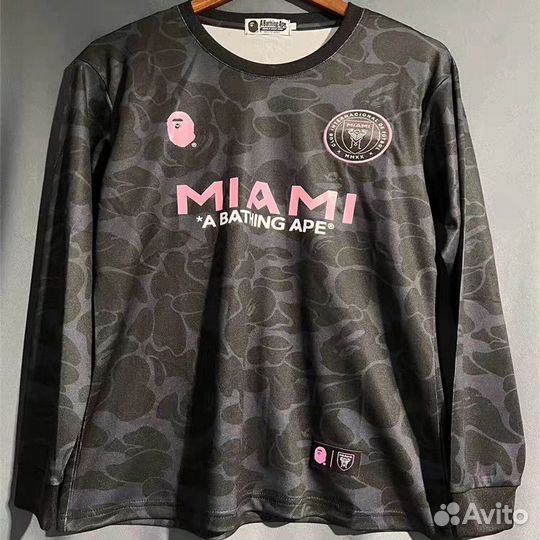 Лонгслив bape x Inter Miami