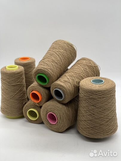 Верблюд 100 Итальянская пряжа на бобинах