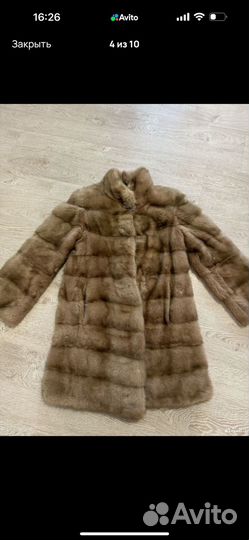Шуба норковая 44