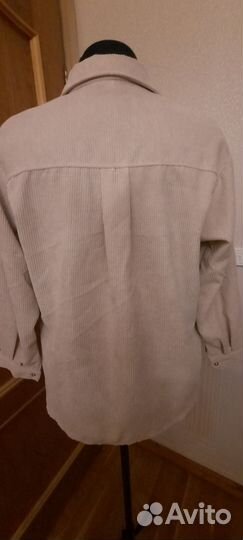 Рубашка женская вельветовая 46