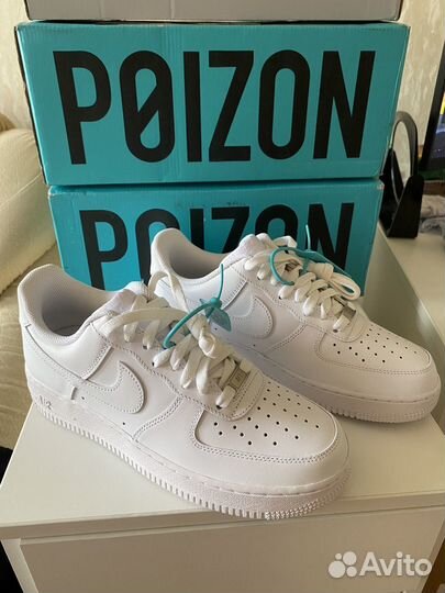 Кроссовки nike air force 1'07 white оригинал