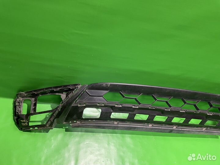 Юбка переднего бампера Volkswagen Tiguan 2017+