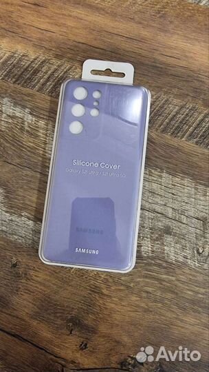 Чехол Silicone Cover s21 ultra