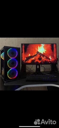 Игровой пк RX 570 MSI (4gb) /intel /SSD 120gb