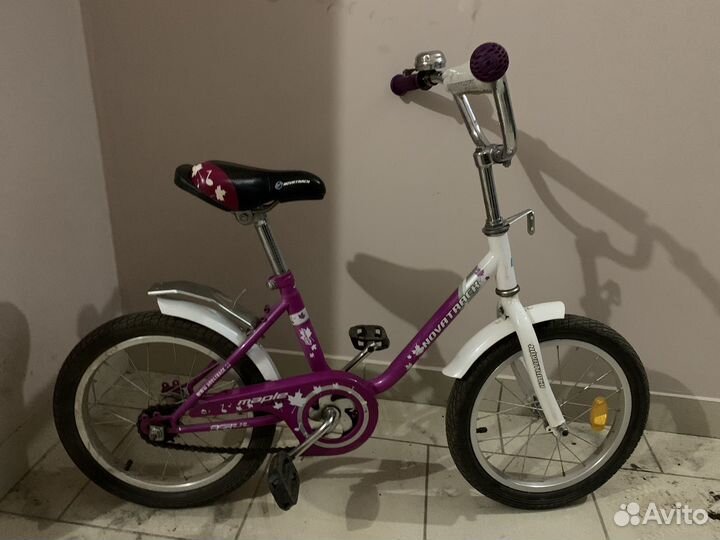 Детский велосипед novatrack 16