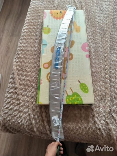 Накладки на бампер сх-5 mazda