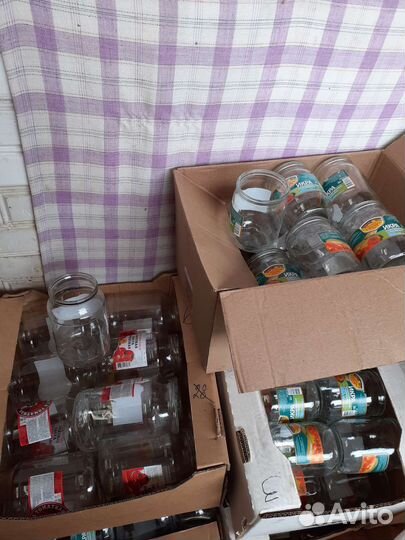 Банки стеклянные