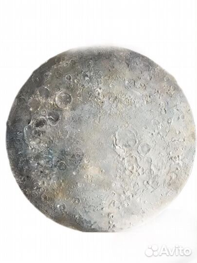 Картины планеты и луна из гипса планетарий