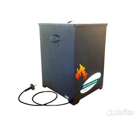 Электрокоптильня двухуровневая (47х36,5х32,5 см)