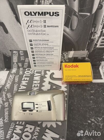Плёночный фотоаппарат Olympus mju