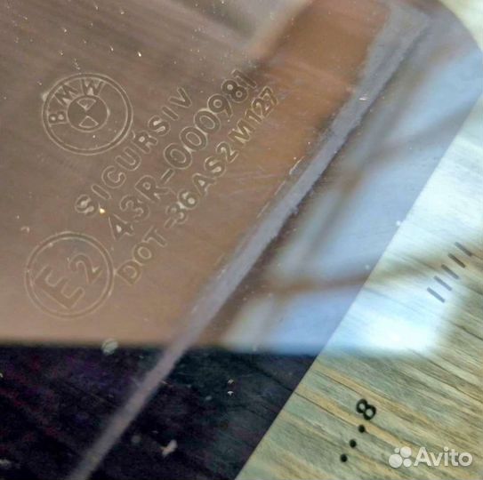 Заднее правое стекло BMW e46