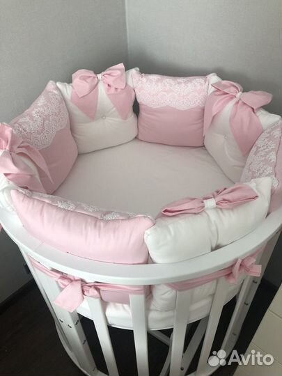 Бортики в кроватку и постельное белье