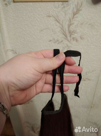 Хвост шиньон накладной