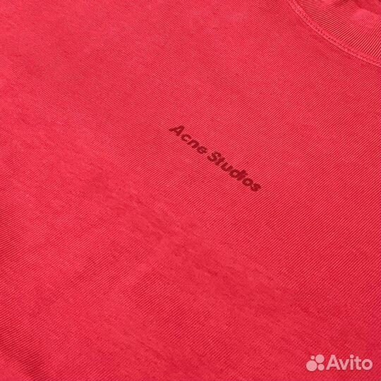Футболка acne studios Mini Box-Logo Oversized