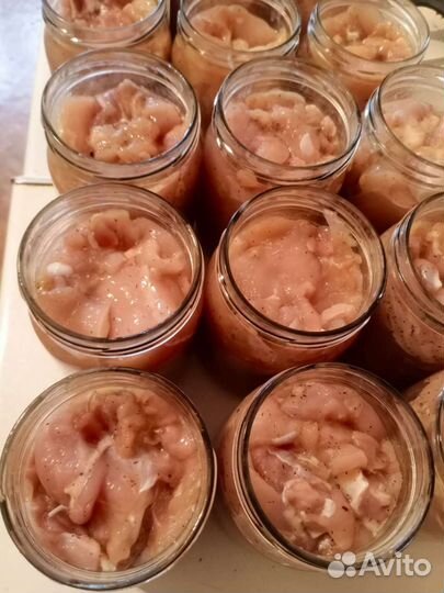 Тушенка Филе цыпленка, цыпленок в С/С