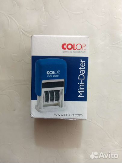 Штамп датер