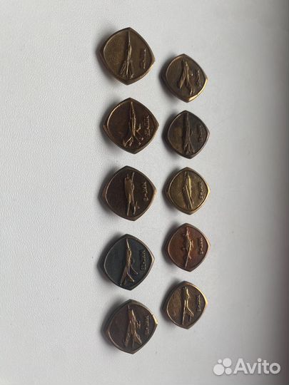 Лимитированные значки Миг (10 шт )