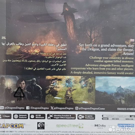 Dragon's Dogma 2 Lenticular Edition PS5 (новый)