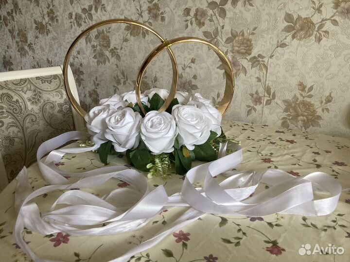 Кольца на крышу машины свадебного авто