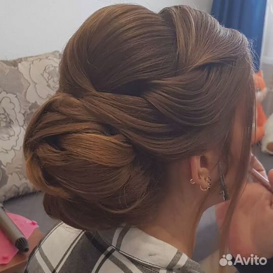 Образ в 4 руки, макияж+причёска