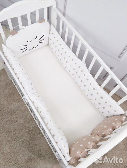 Бортики в детскую кроватку