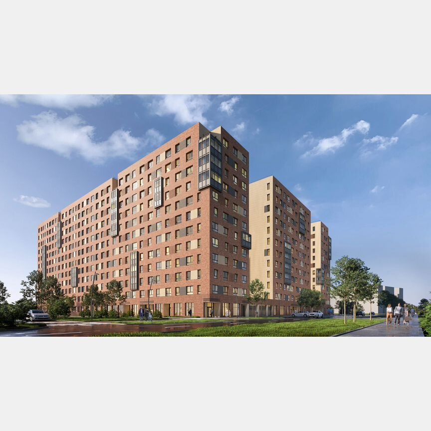 Квартира-студия, 23,1 м², 4/12 эт.