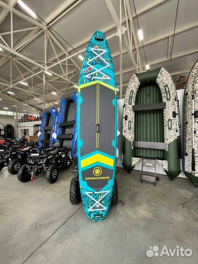 SUP (сап) Доска mishimo PRO-MAX Light Teal 11,6’