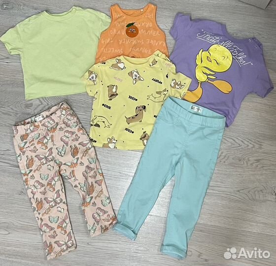 Детские вещи пакетом для девочек 86