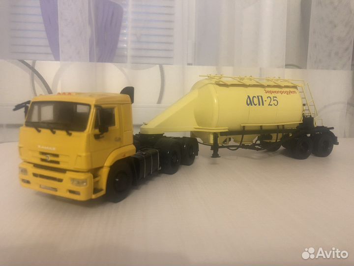 Камаз-6460 с прицепом асп-25