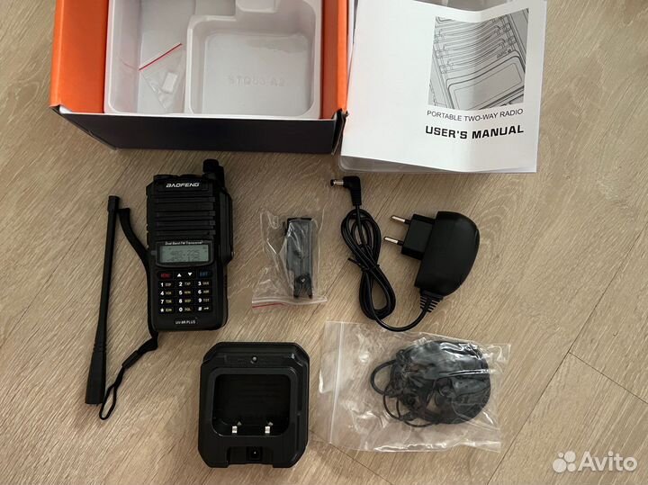 Рация baofeng uv 9r plus