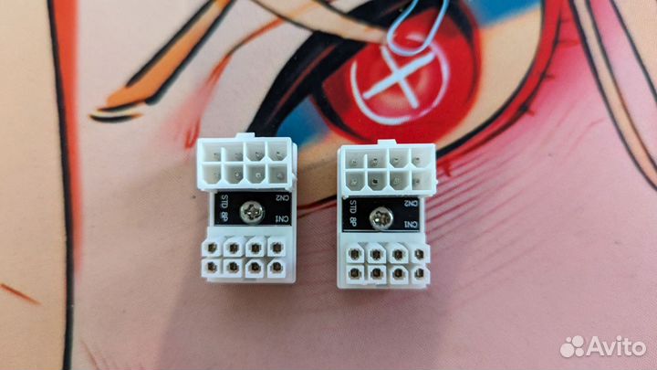 Угловые переходники для видеокарты 2 шт