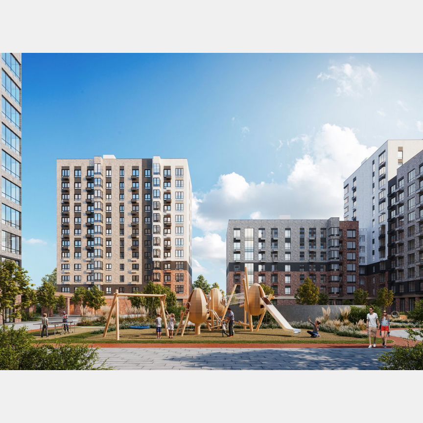 1-к. квартира, 37,7 м², 5/12 эт.