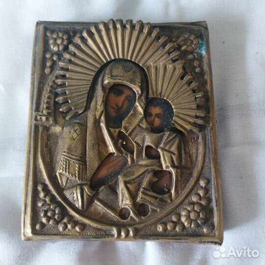 Икона Божья Матерь 19в