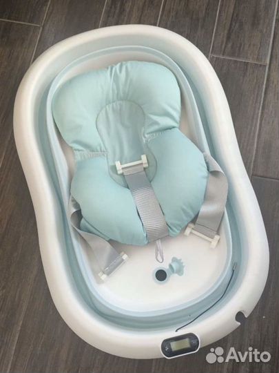 Ванночка складная для купания с матрасиком