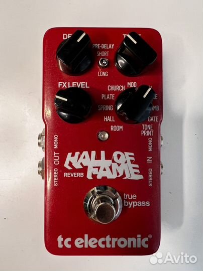 Гитарная педаль Hall of Fame reverb