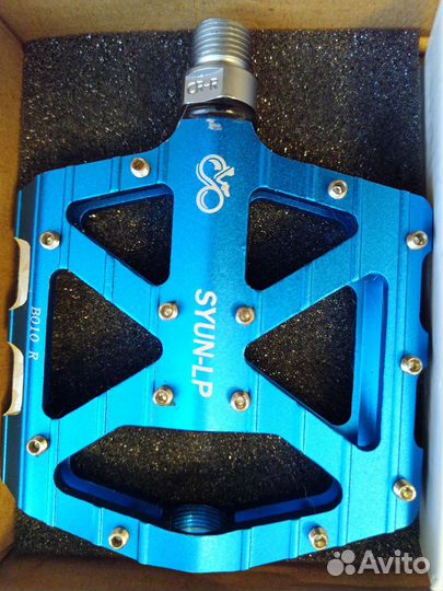 Велопедали-топталки алюминиевые syun-LP B010