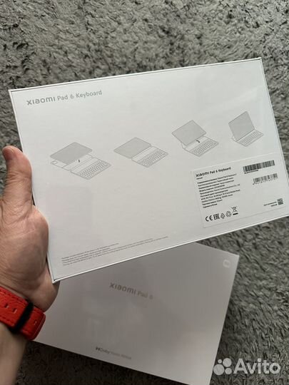 Чехол клавиатура для планшета Xiaomi Pad 6 Ростест