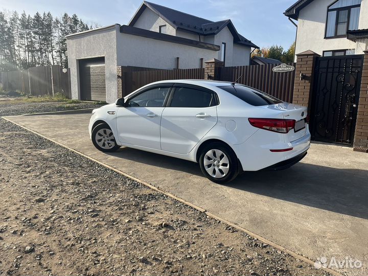 Kia Rio 1.6 МТ, 2016, 54 300 км