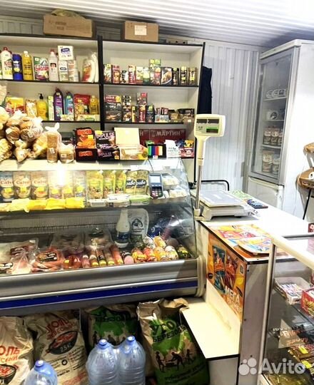 Продуктовый магазин. Павильон в собственности