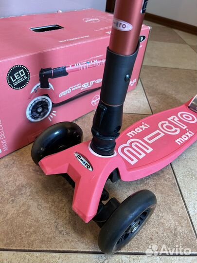 Самокат детский трехколесный micro maxi