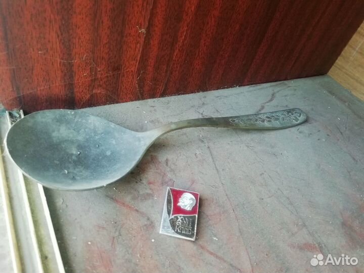 Старинная ложка большая