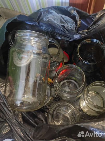 Банки стеклянные 3-х, 1 и 0.5 литр