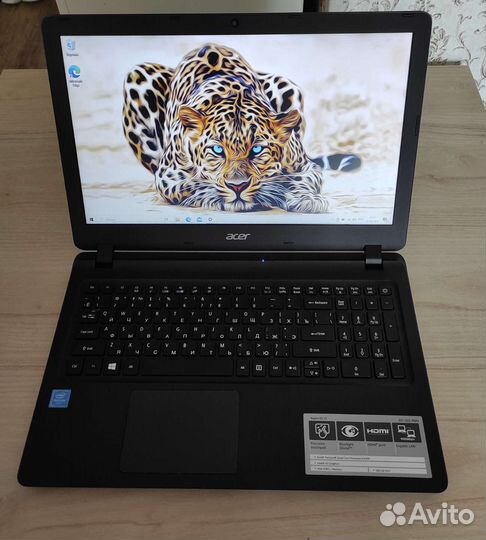 Мощный Аcer для работы, учебы, 8гб,4 ядра, ssd 128