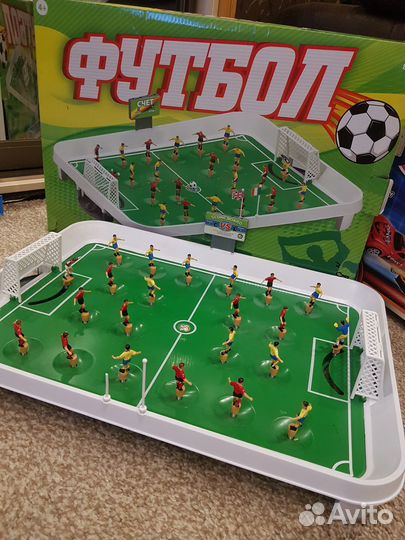 Настолная игра футбол и супер трэк