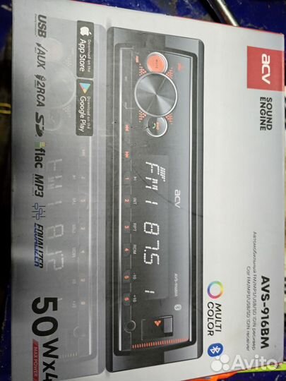 Магнитола ACV avs 916 BG